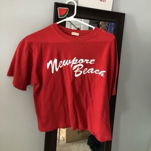 Brandy Melville Newport Beach tee